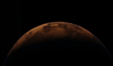 Uzaylı çöl Exo gezegeni