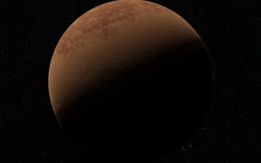 Uzaylı çöl Exo gezegeni