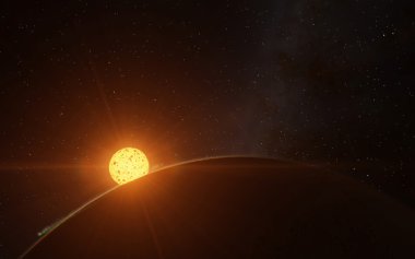 Uzaylı çöl Exo gezegeni