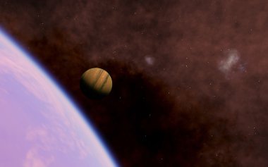 Uzaylı çöl Exo gezegeni