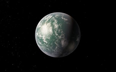 Uzaylı çöl Exo gezegeni