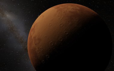 Uzaylı çöl Exo gezegeni