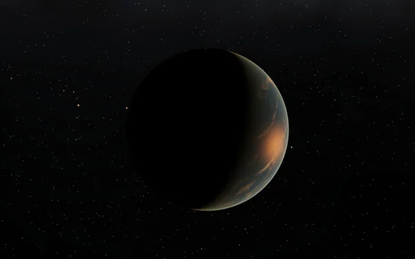 Alien öknen Exo Planet — Stockfoto