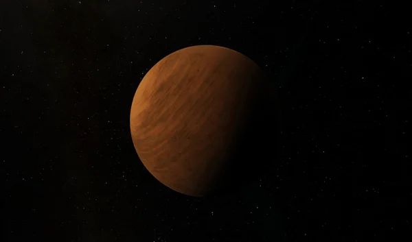 Exoplaneta do Deserto Alienígena — Fotografia de Stock