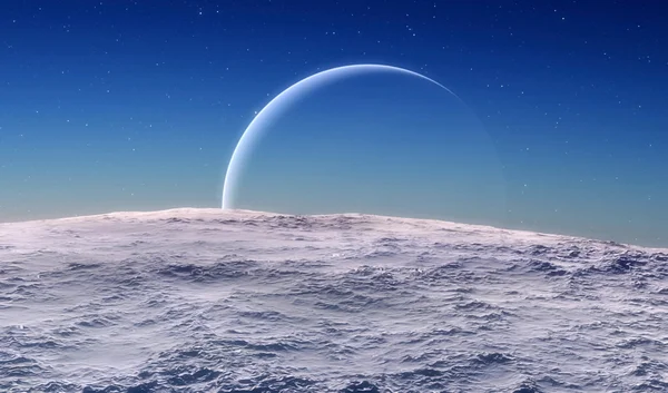 Extraterestru Desert Exo Planet — Fotografie, imagine de stoc