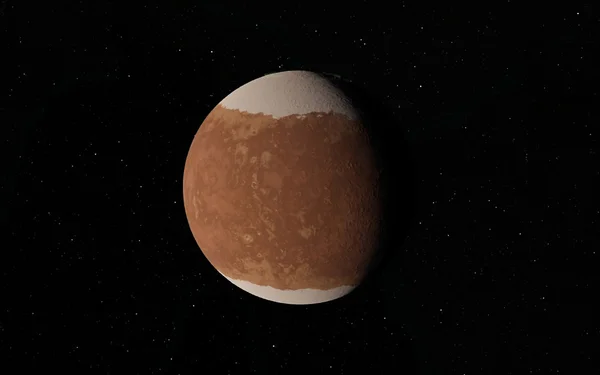 Exoplaneta do Deserto Alienígena — Fotografia de Stock