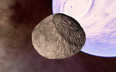 Derin uzayda uzun bir süre meteor