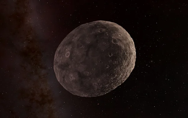 Meteorito lejano en el espacio profundo — Foto de Stock