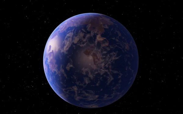 Fantastic far away Exo Planet — Stock Photo, Image