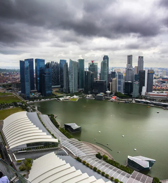 Singapore upper view — Stock Photo, Image