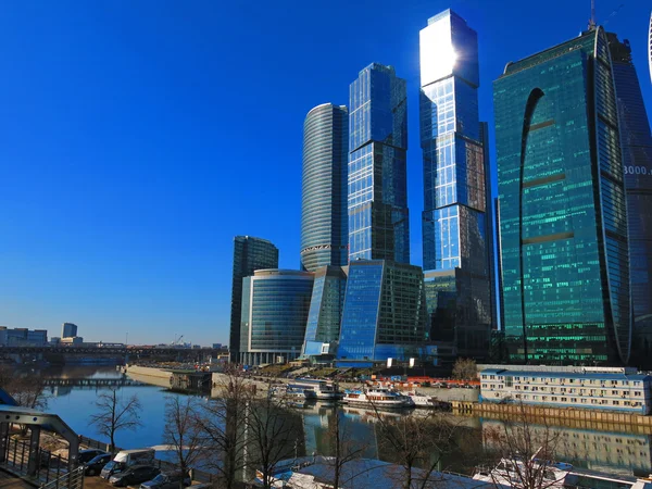 Edificios del complejo de la ciudad de Moscú — Foto de Stock