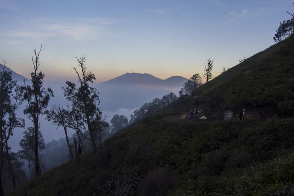 Kawah Ijen, Giava, Indonesia — Foto Stock