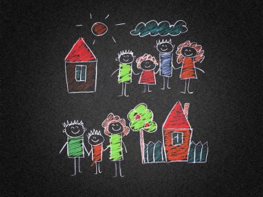 Mutlu insanlar, çocuklar ve veliler