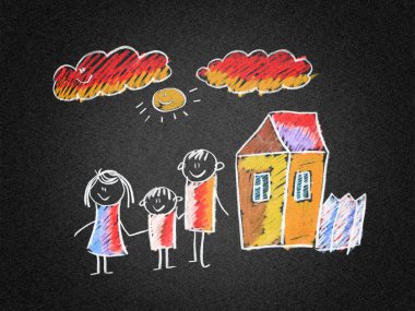 Mutlu insanlar, çocuklar ve veliler