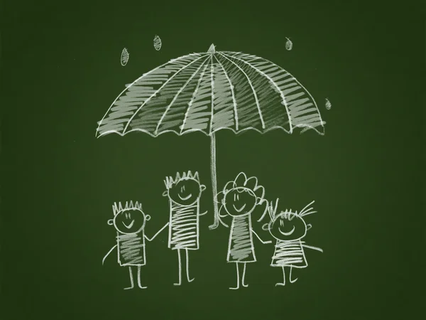 The social protection of the family. — Stock Photo, Image