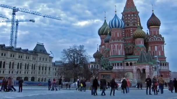 Moskova. Kremlin timelapse — Stok video