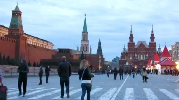 Moskau. Kreml-Zeitraffer — Stockvideo