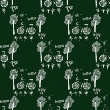 Bisiklet renkli resim 