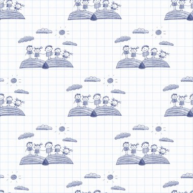 Kitap ile mutlu çocuklar