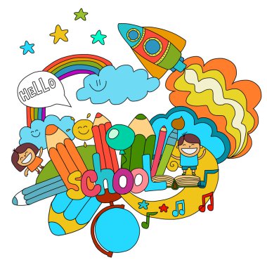 Çizgi film çocuk oyun