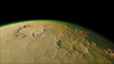 Görüntü güzel alan gezegenler ile