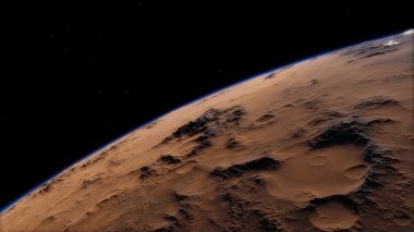 Görüntü güzel alan gezegenler ile