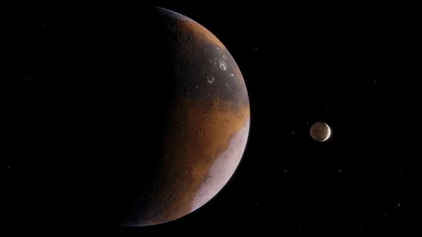 Obrázek krásné prostoru s planetami — Stock fotografie