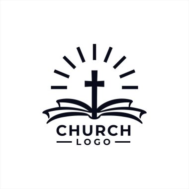 Toplum için basit Gospel Kilise Logosu Tasarımı