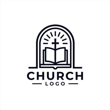 Rozet damgası, kilise logosu tasarımı.