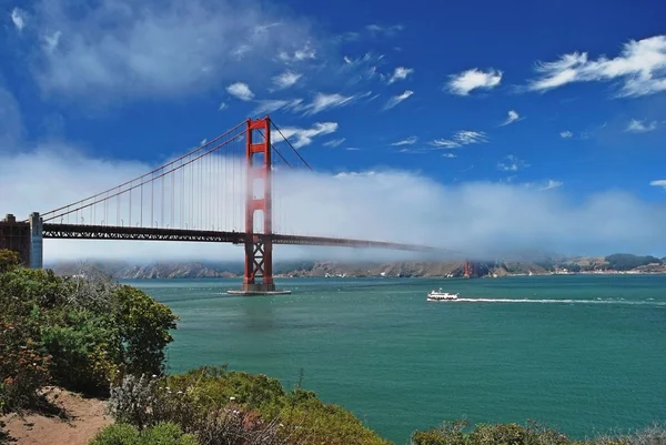 san francisco golden gate Köprüsü'nde panoramik görünüm