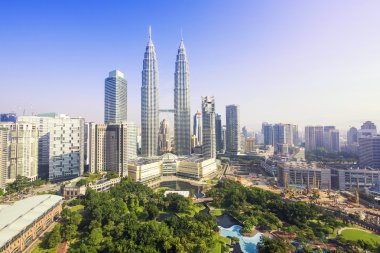 Kuala Lumpur Skyline, Malaysia clipart