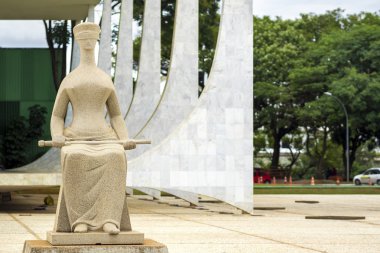 Federal Anayasa Mahkemesi Binası Brasilia, Brezilya nın başkenti