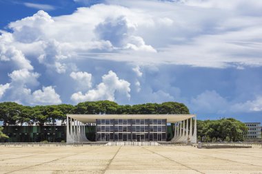 Federal Supreme Court in Brasilia, Capital of Brazil clipart