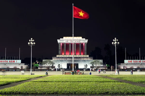 Mausoleo di Ho Shi Minh ad Hanoi, Vietnam — Foto Stock