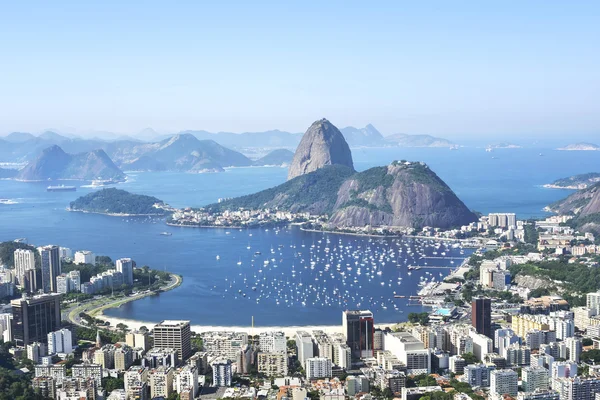 Sugarloaf mountain v rio de janeiro, Brazílie — Stock fotografie