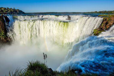 Şeytanın gırtlağı Iguazu adlı düşüyor, Puerto Iguazu, Arjantin