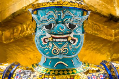 Guardian iblis Grand Palace Bangkok, Tayland, yakın çekim