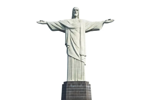 Christ the Redeemer Statue on White Background, Rio de Janeiro, Brazil –  Stock Editorial Photo © rmnunes #89900536