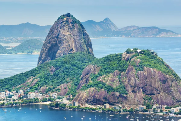 Sugarloaf mountain v rio de janeiro, Brazílie — Stock fotografie