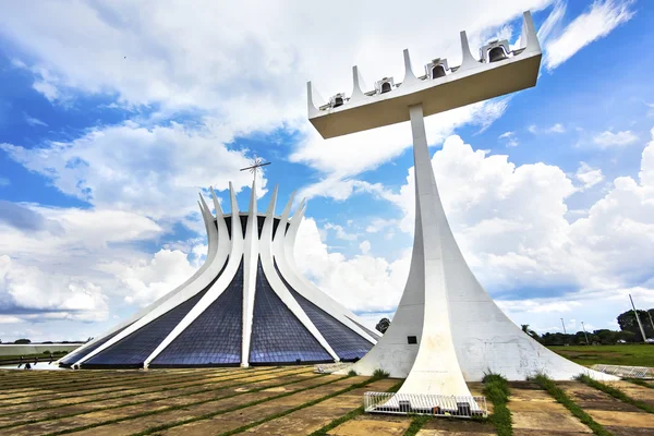Cathédrale de Brasilia, Brésil — Photo