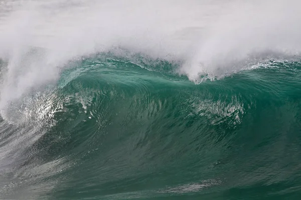 Énorme Brise Mer Vague Verte — Photo