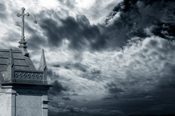 Cappella del cimitero — Foto Stock