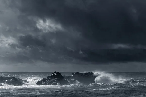 Moody морський пейзаж — стокове фото