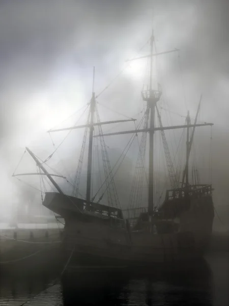 Ontdekkingen caravel — Stockfoto