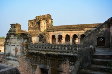 Madhya Pradesh, Hindistan 'daki Baldeogarh kalesi.