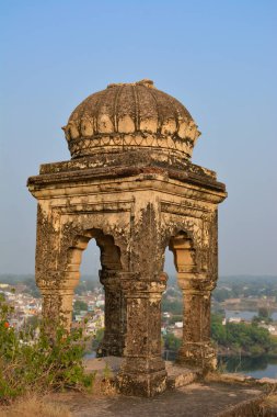 Madhya Pradesh, Hindistan 'daki Baldeogarh kalesi.