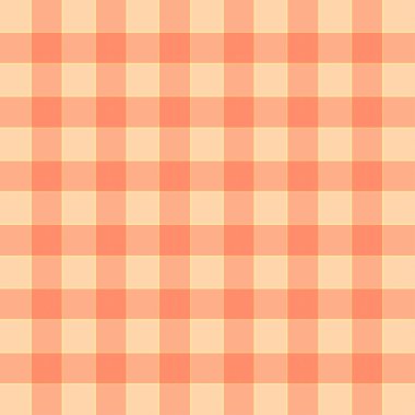 plaid color match orange color tone pattern, vector illustration clipart