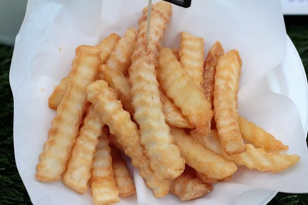 Papas fritas de delicioso — Foto de Stock