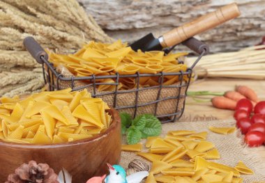 mısır cipsi ham, lezzetli yemek pişirmek için.