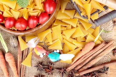 mısır cipsi ham, lezzetli yemek pişirmek için